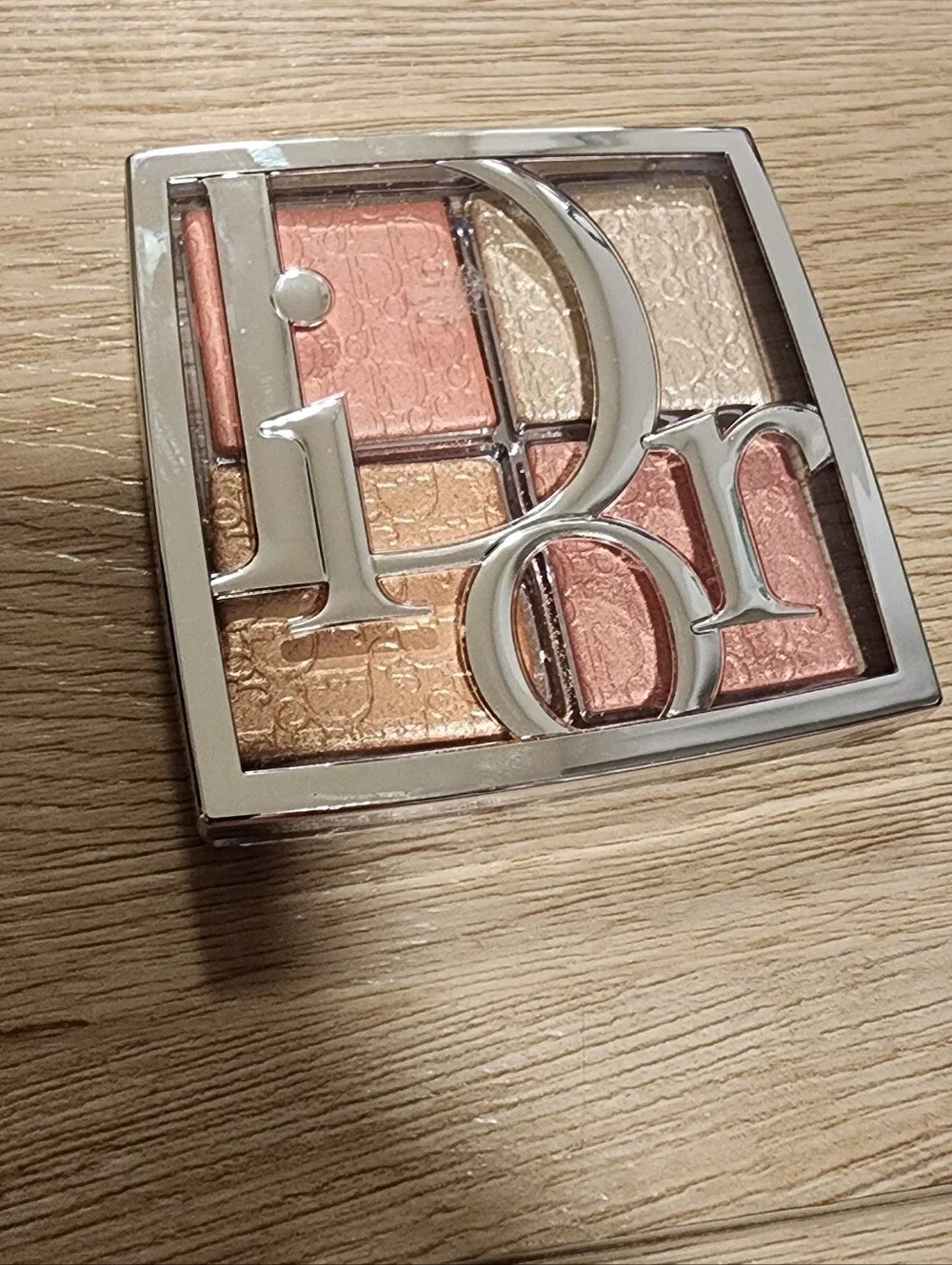 Dior Backstage Glow Maximizer Face Palette 003 Pearly Peach Glow New Unbox